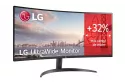 LG 34WR50QC-B 34" LCD UltraWide WQHD 100Hz FreeSync Curva