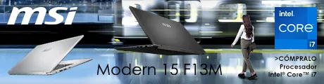 Modern 15 F13MG Banner