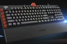 AOC lanza nuevos teclados mecánicos con interruptores Blue y ratones de hasta 16.000 DPI