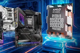 ASRock anuncia compatibilidad con los AMD Ryzen 9 9950X3D y 9900X3D en sus placas con socket AM5