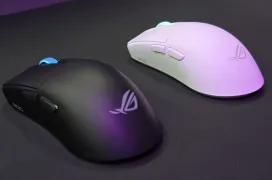 El ROG Harpe II Ace alcanza los 8.000 Hz de tasa de sondeo en su sensor de 42.000 DPI