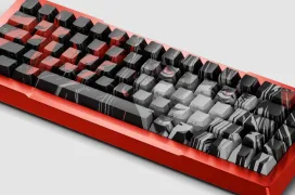 Interruptores de Efecto Hall y 8.000 Hz de tasa de sondeo en el nuevo teclado Zenblade 65 V2 de Pwnage
