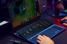 La pantalla secundaria ScrenPad Plus llega al nuevo ASUS ROG Zephyrus Duo 15 con gráficas RTX 2080 Super y CPU Intel Core i9 de 10ª gen