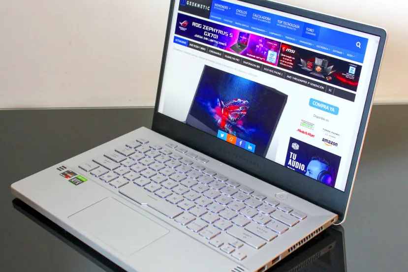 Review ASUS ROG Zephyrus G14 con AMD Ryzen 9 4900HS