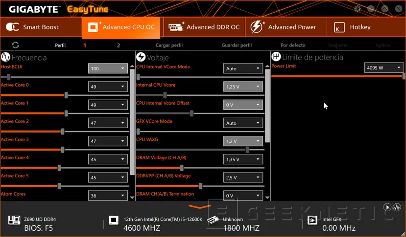 Geeknetic Gigabyte Z690 UD DDR4 Review 26