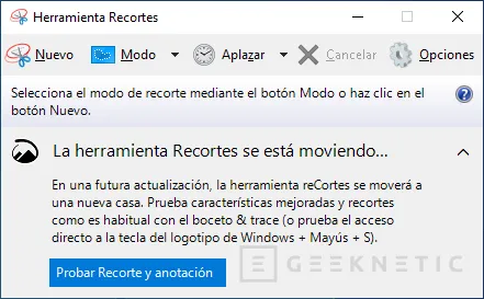 Geeknetic Cómo hacer captura de pantalla en Windows 10 10