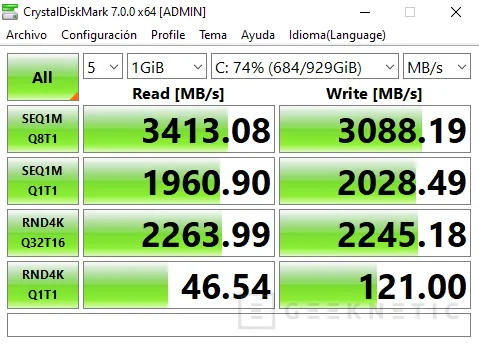 Geeknetic MSI GE76 Raider 10UH-061ES Review con RTX 3080 63