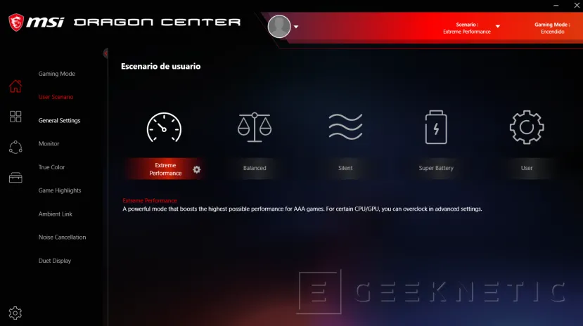 Geeknetic MSI GE76 Raider 10UH-061ES Review con RTX 3080 39