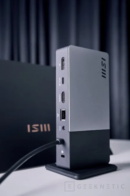 Geeknetic MSI lanza una nueva estación de docking y un lápiz táctil para sus nuevos convertibles Summit 2
