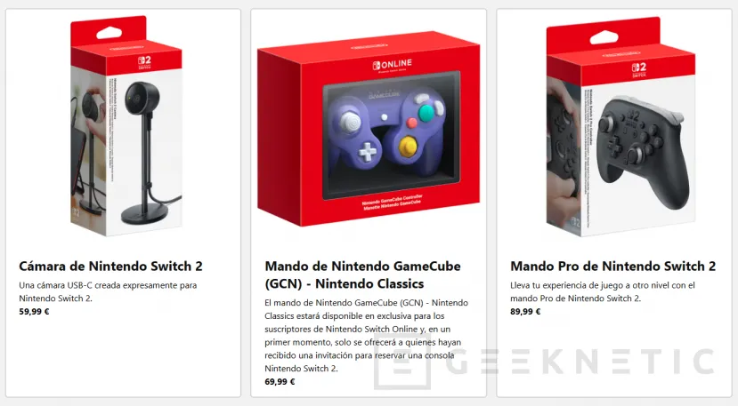 Geeknetic La Nintendo Switch 2 llegará el 5 de junio por 469,99 euros y junto con el Mario Kart World por 509,99 euros 7