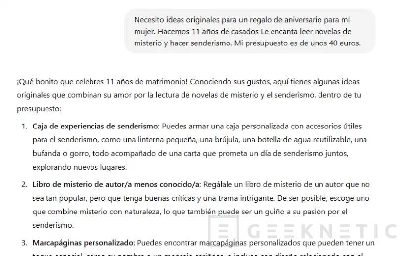 Geeknetic ChatGPT: Todo lo que puedes hacer con esta Inteligencia Artificial 12