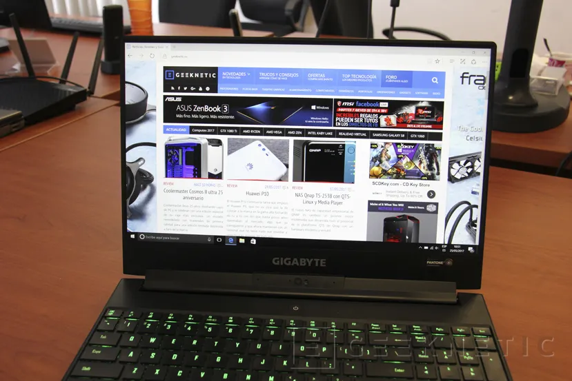 Geeknetic Gigabyte Aero 15 16
