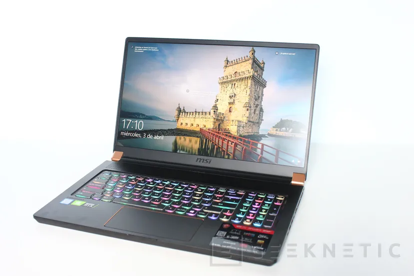 Geeknetic Review MSI GS75 Stealth 8SF 1
