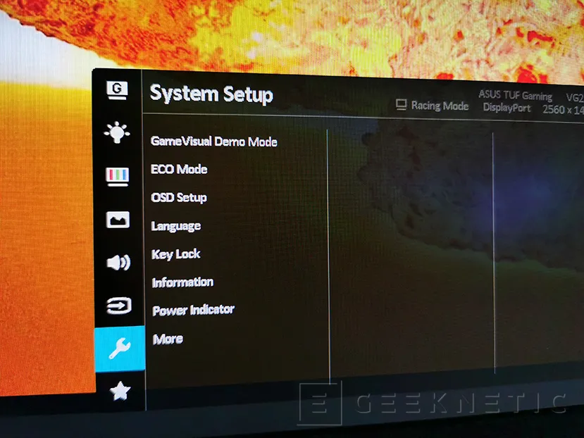 Geeknetic Review Monitor ASUS TUF Gaming VG27AQ 23