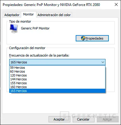 Geeknetic Review Monitor ASUS TUF Gaming VG27AQ 27