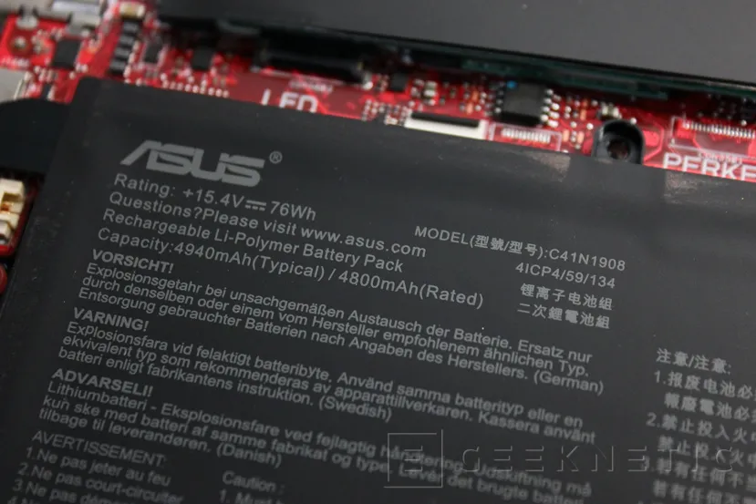 Geeknetic Review ASUS ROG Zephyrus G14 con AMD Ryzen 9 4900HS 26